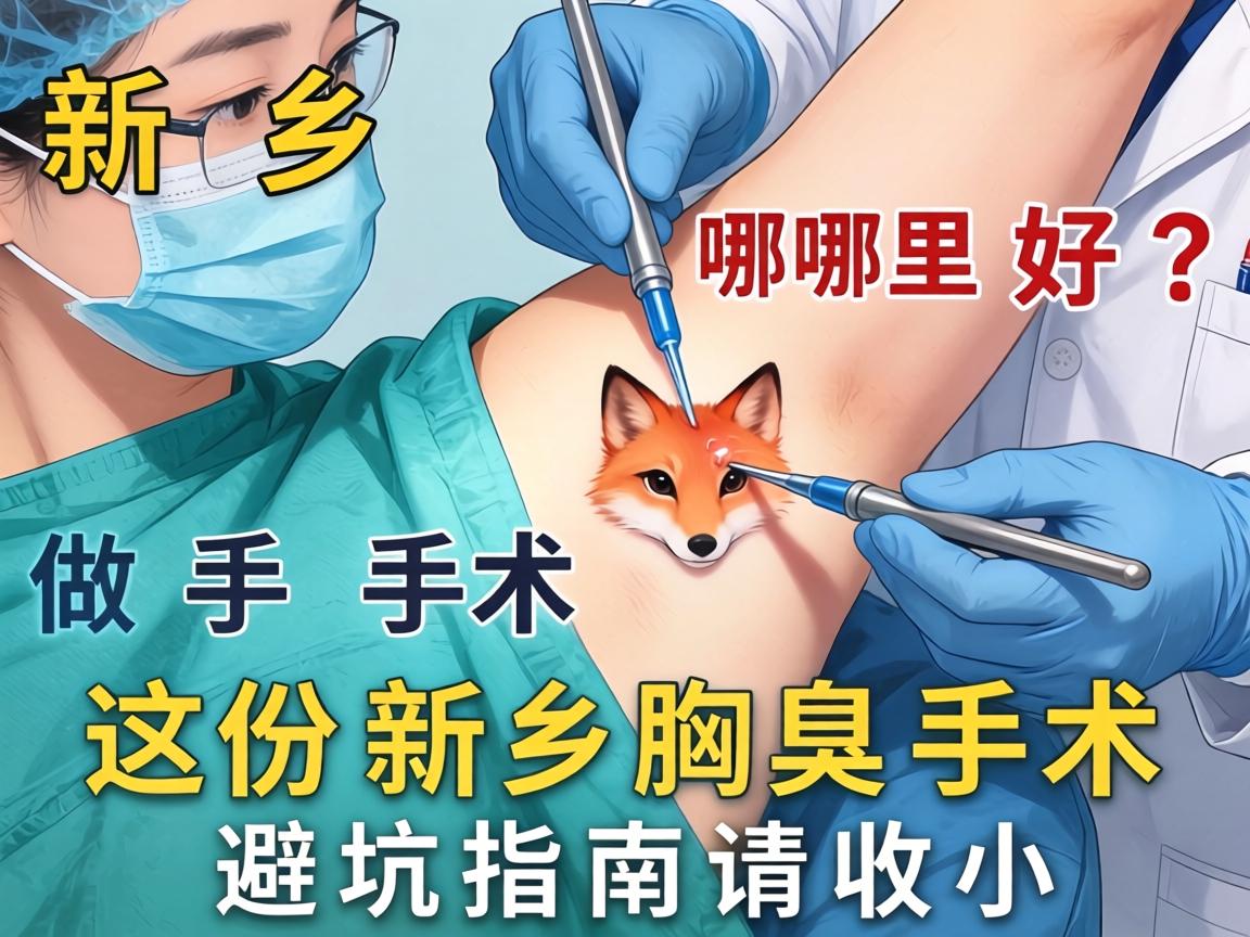 新乡做狐臭手术哪里好?这份新乡腋臭手术避坑指南请收好 新乡做狐臭手术哪里好?这份新乡腋臭手术避坑指南请收好