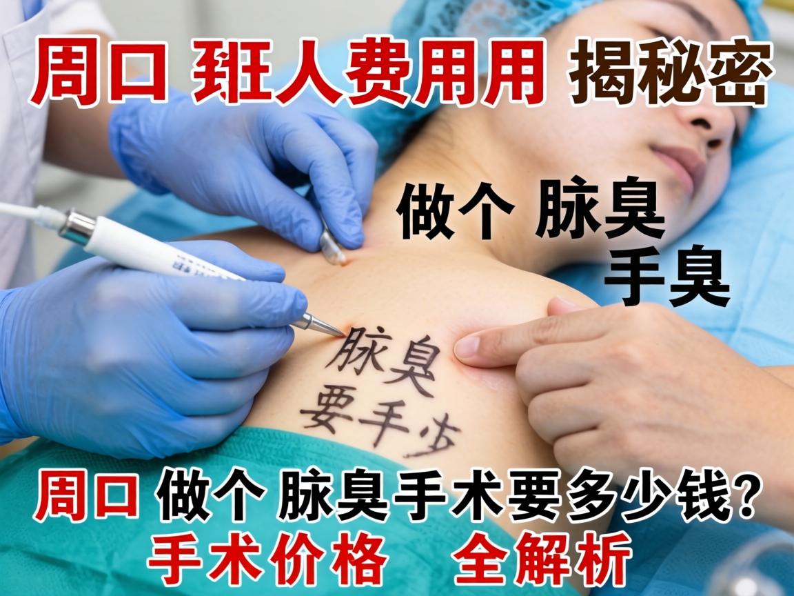 周口腋臭手术费用揭秘,在周口做个腋臭手术要多少钱?周口腋臭手术价格全解析 周口腋臭手术费用揭秘,在周口做个腋臭手术要多少钱?周口腋臭手术价格全解析