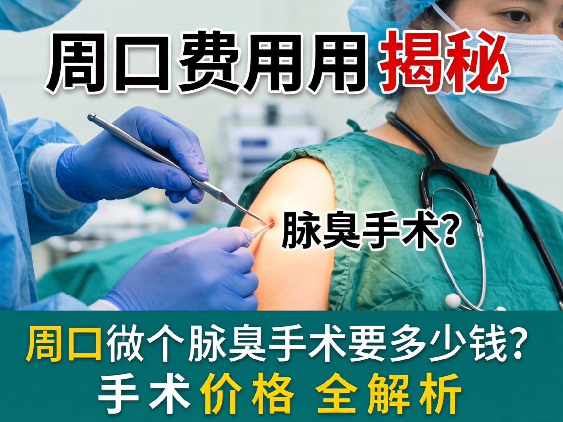 周口腋臭手术费用揭秘,在周口做个腋臭手术要多少钱?周口腋臭手术价格全解析 周口腋臭手术费用揭秘,在周口做个腋臭手术要多少钱?周口腋臭手术价格全解析