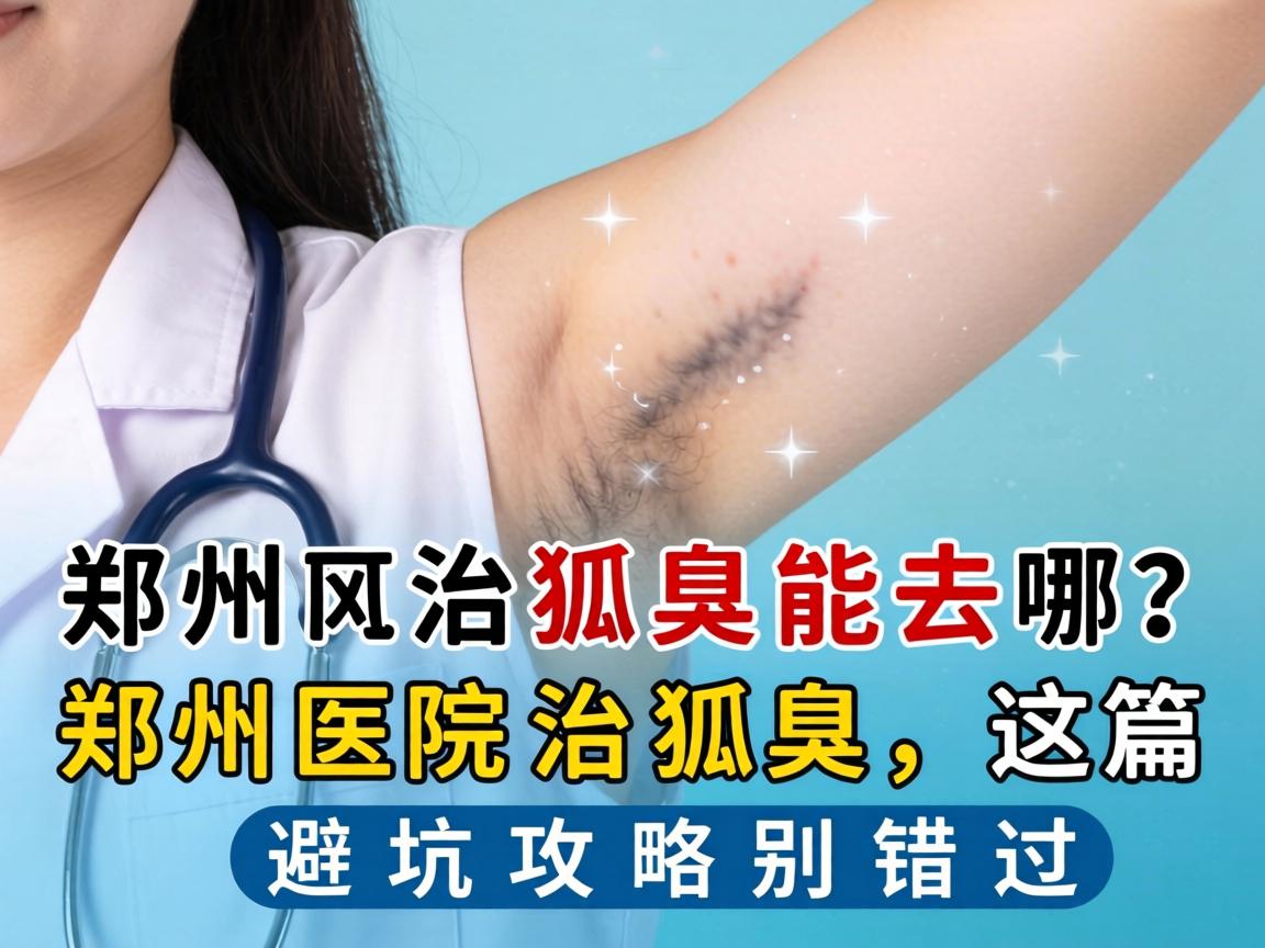郑州治狐臭能去哪？郑州医院治狐臭，这篇避坑攻略别错过