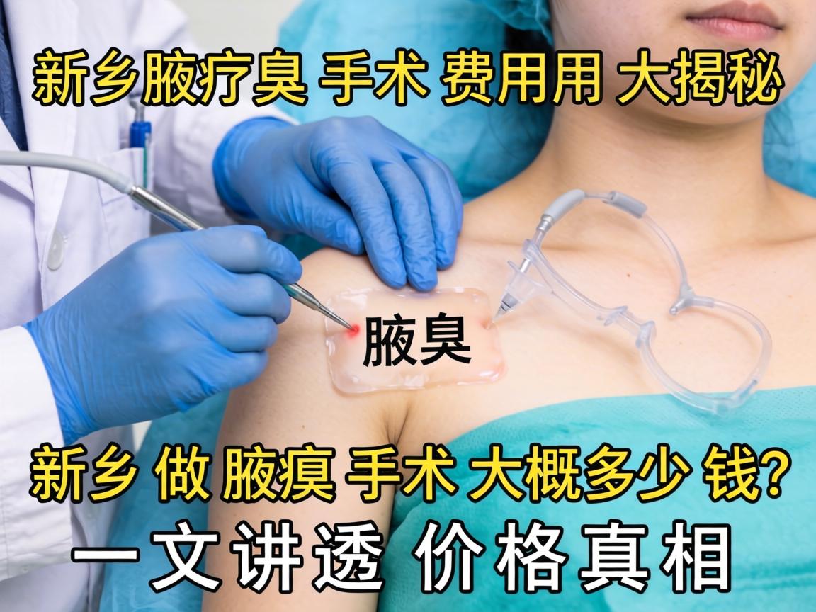 新乡腋臭手术费用大揭秘,在新乡做腋臭手术大概多少钱?一文讲透价格真相 新乡腋臭手术费用大揭秘,在新乡做腋臭手术大概多少钱?一文讲透价格真相