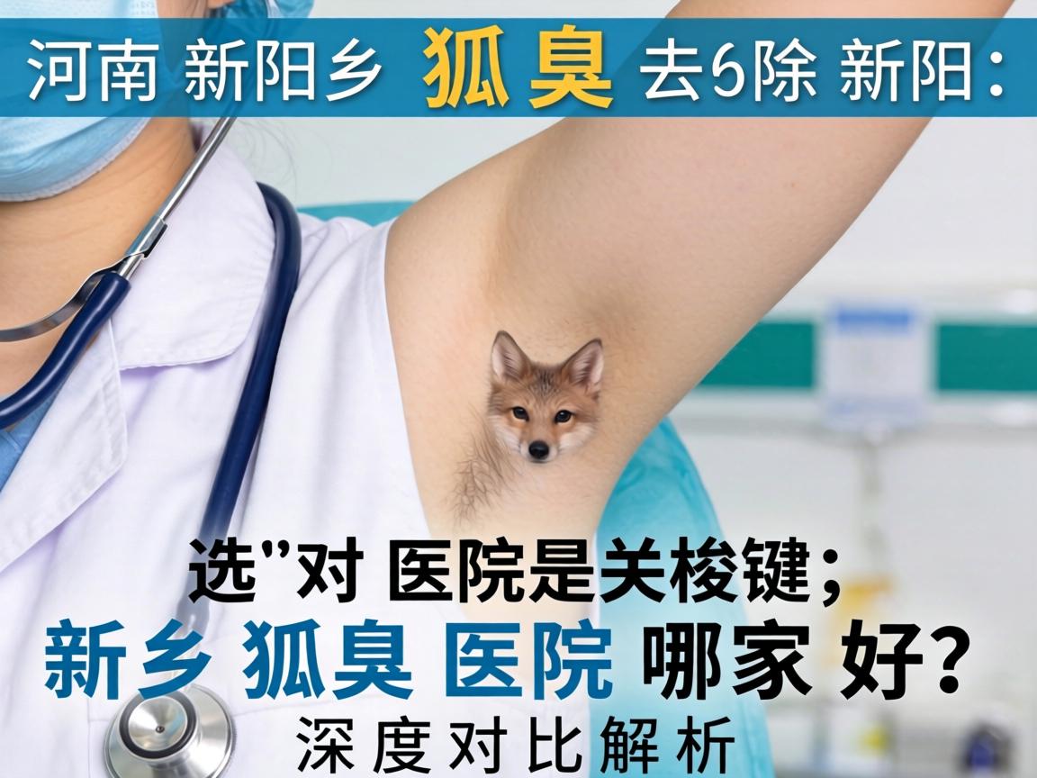 河南新乡去除狐臭，选对医院是关键，新乡狐臭医院哪家好？深度对比解析