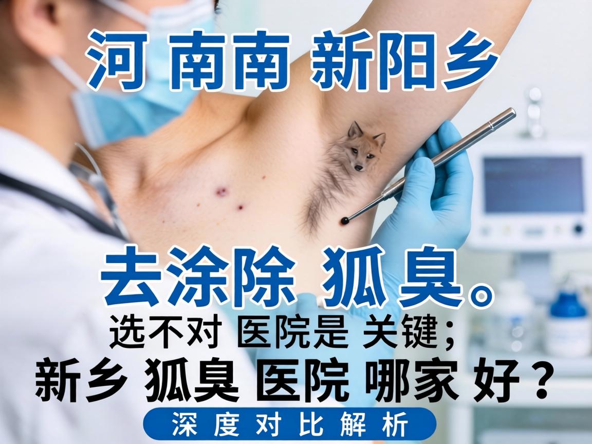 河南新乡去除狐臭，选对医院是关键，新乡狐臭医院哪家好？深度对比解析