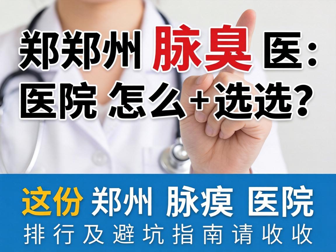 郑州腋臭医院怎么选？这份郑州腋臭医院排行及避坑指南请收好