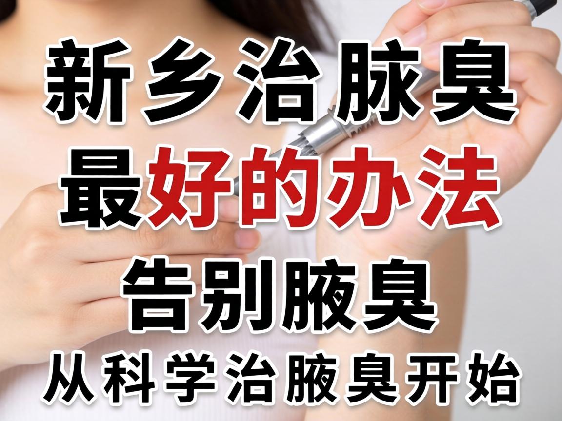新乡治腋臭最好的办法，告别腋臭，从科学治腋臭开始