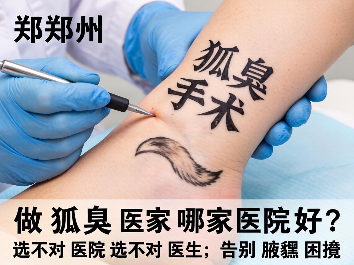 郑州做狐臭手术哪家医院好？选对医院选对医生，告别腋臭困扰