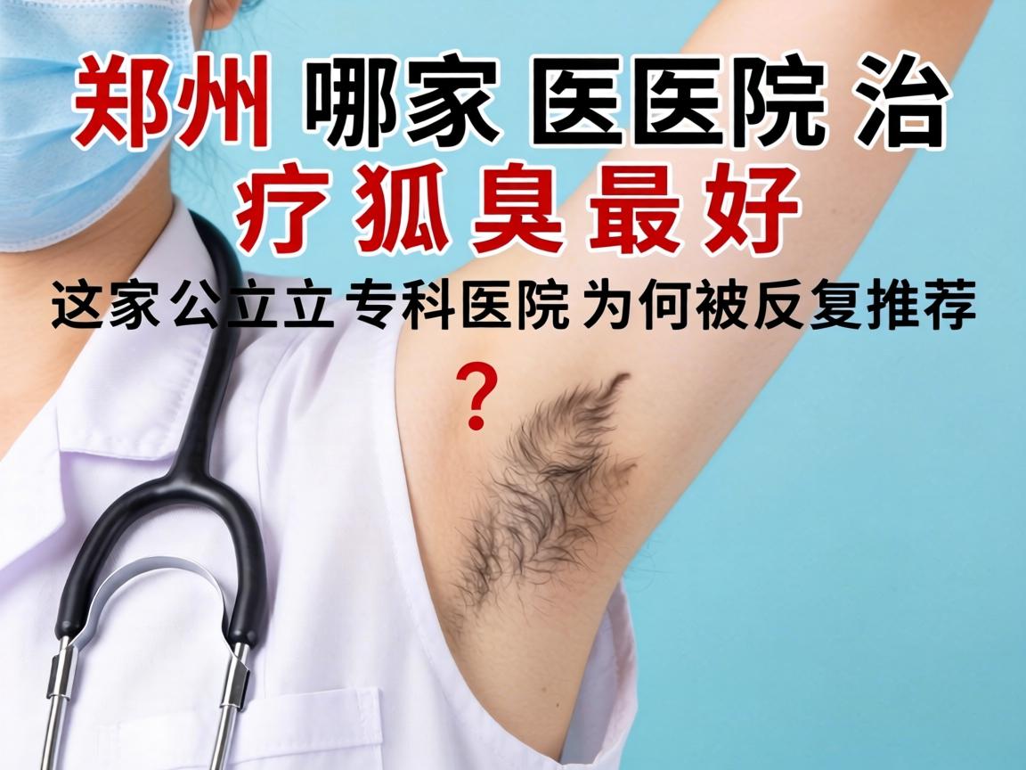 郑州哪家医院治疗狐臭最好？这家公立专科医院为何被反复推荐