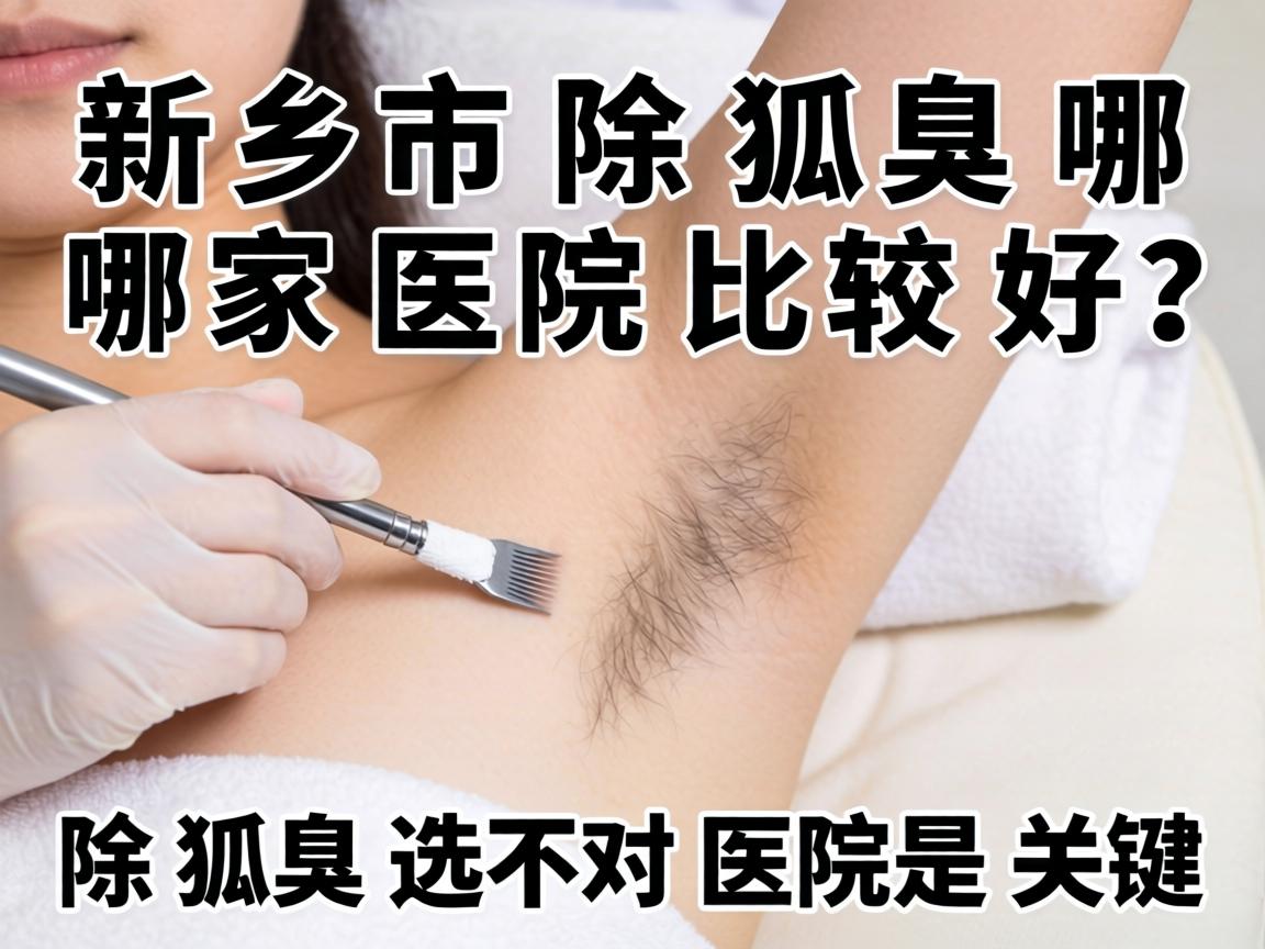 新乡市除狐臭哪家医院比较好?除狐臭选对医院是关键 新乡市除狐臭哪家医院比较好?除狐臭选对医院是关键