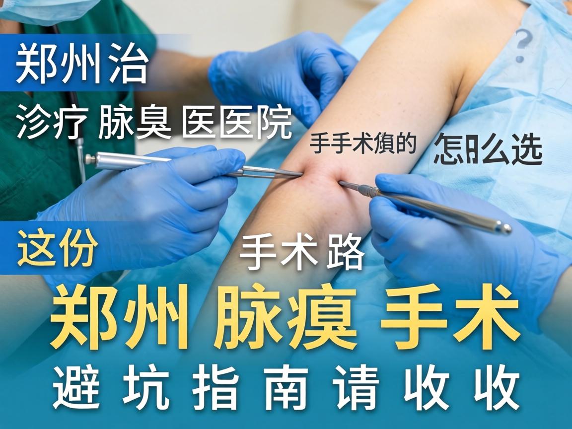 郑州治疗腋臭手术的医院怎么选？这份郑州腋臭手术避坑指南请收好