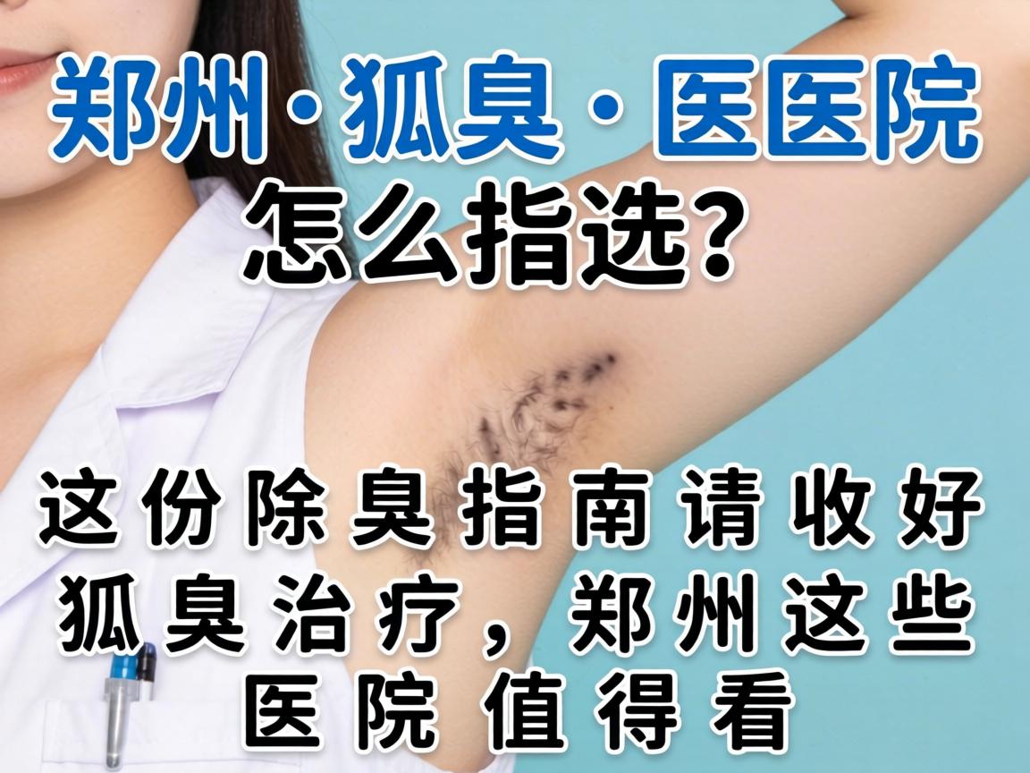 郑州狐臭医院怎么选?这份除臭指南请收好 狐臭治疗,郑州这些医院值得看 郑州狐臭医院怎么选?这份除臭指南请收好 狐臭治疗,郑州这些医院值得看
