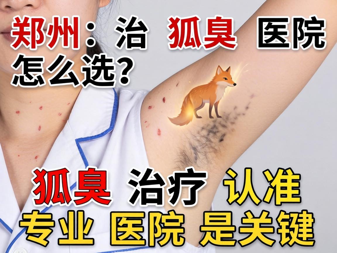 郑州治狐臭医院怎么选?狐臭治疗认准专业医院是关键 郑州治狐臭医院怎么选?狐臭治疗认准专业医院是关键
