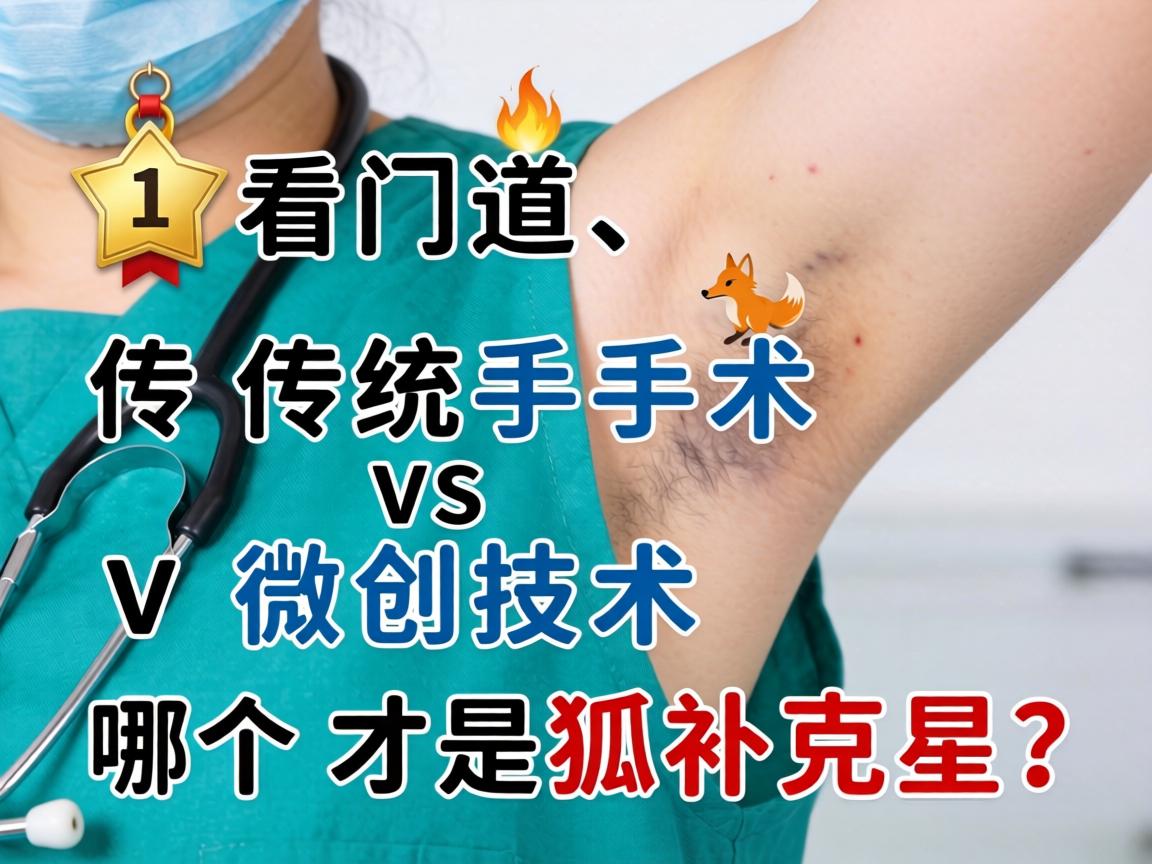 一、排行榜里看门道，传统手术 vs 微创技术，哪个才是狐臭克星？