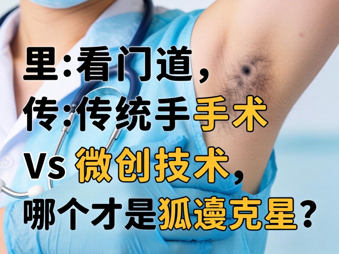 一、排行榜里看门道，传统手术 vs 微创技术，哪个才是狐臭克星？