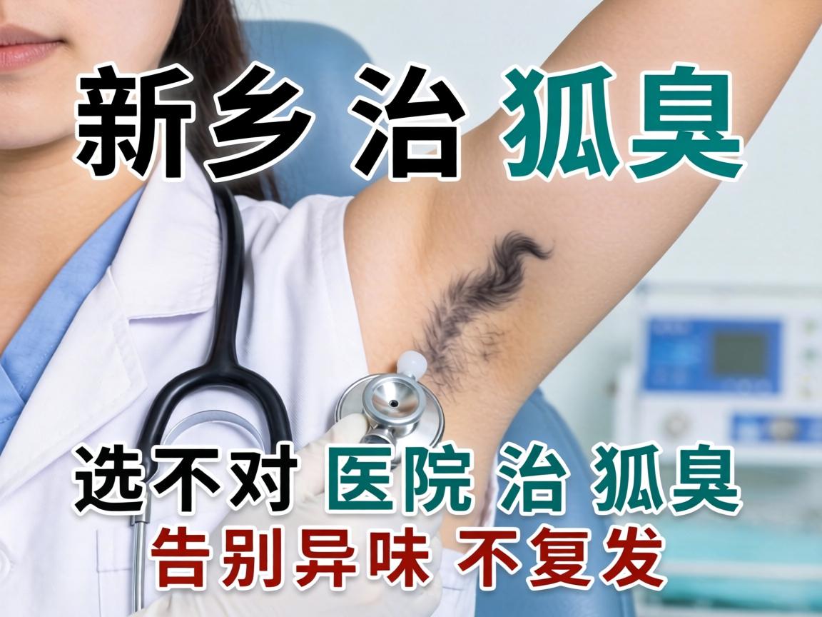 新乡治狐臭，选对医院治狐臭，告别异味不复发