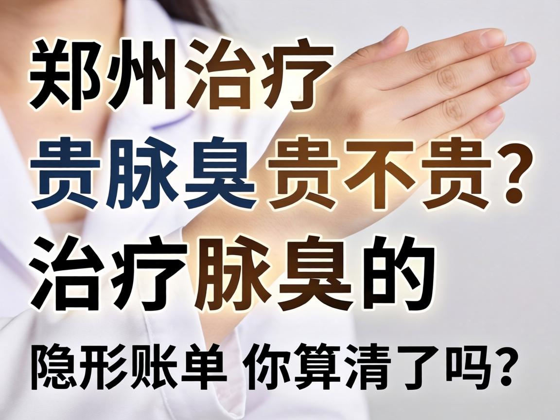 郑州治疗腋臭贵不贵？治疗腋臭的隐形账单你算清了吗？