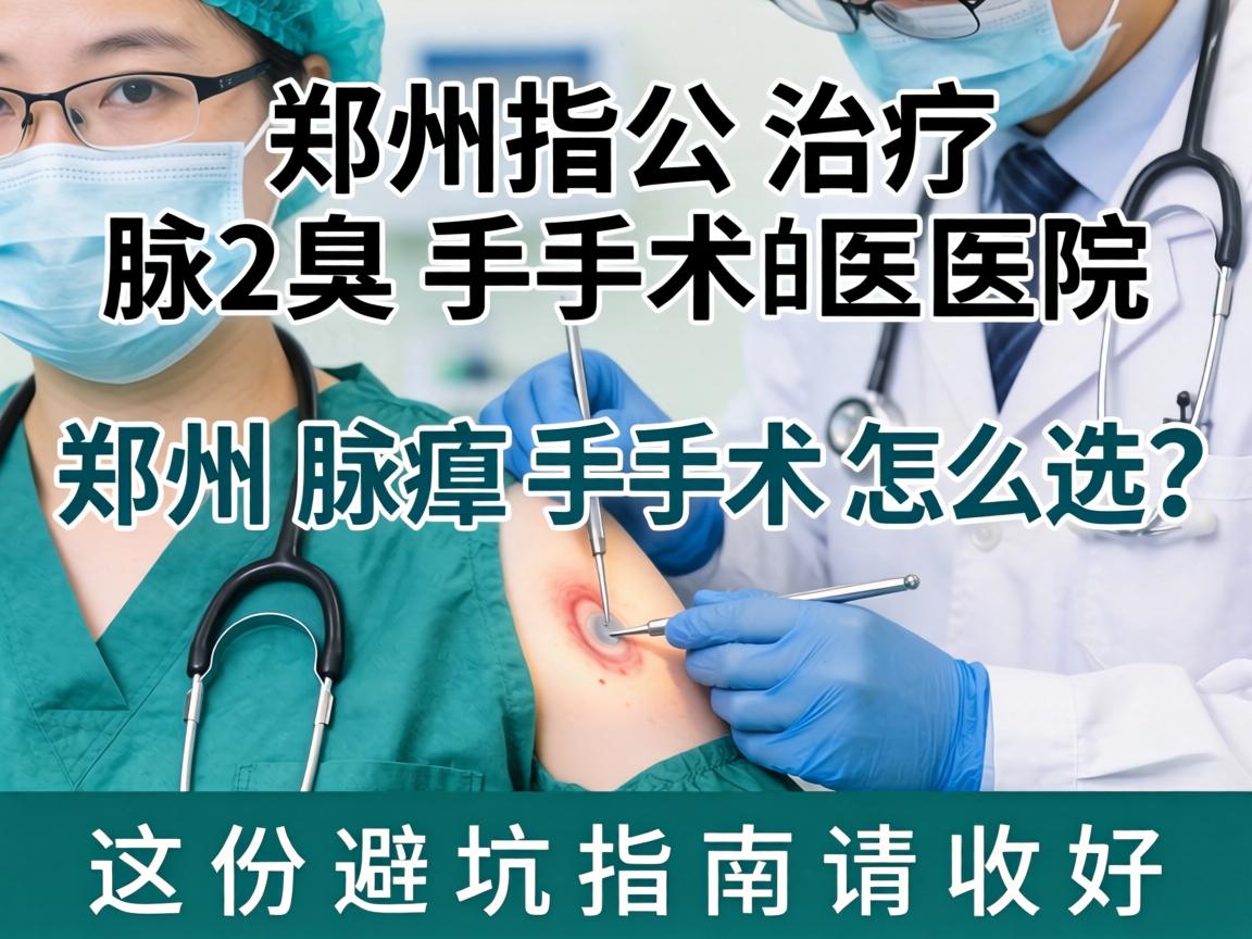 郑州治疗腋臭手术的医院，郑州腋臭手术怎么选？这份避坑指南请收好