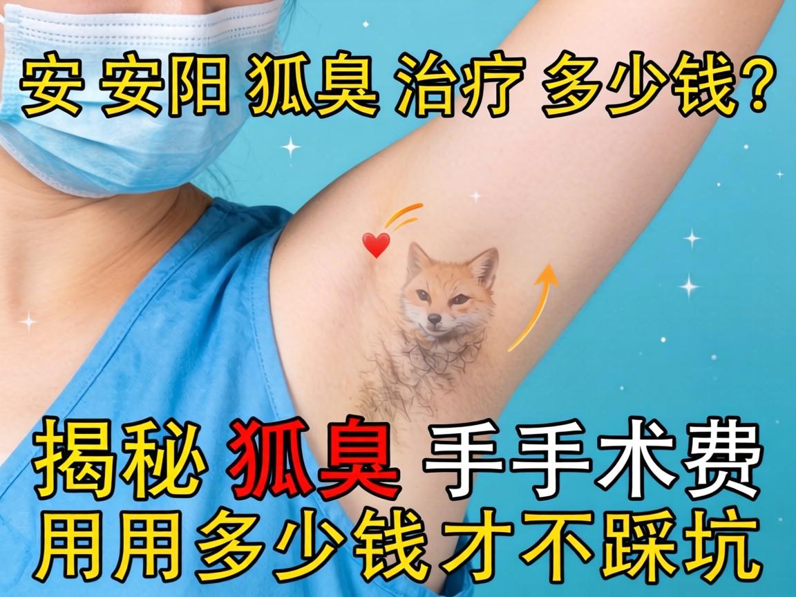 安阳狐臭治疗多少钱？揭秘狐臭手术费用多少钱才不踩坑