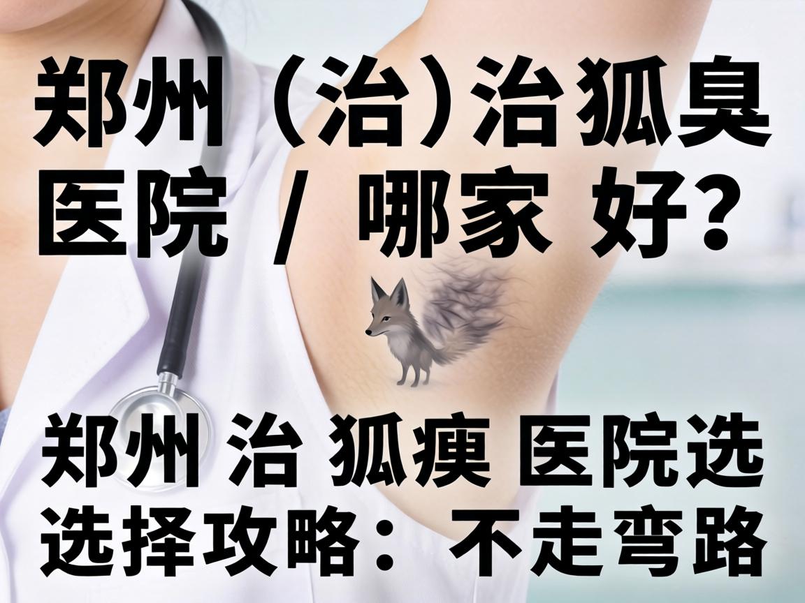 郑州治狐臭医院哪家好？郑州治狐臭医院选择攻略，不走弯路