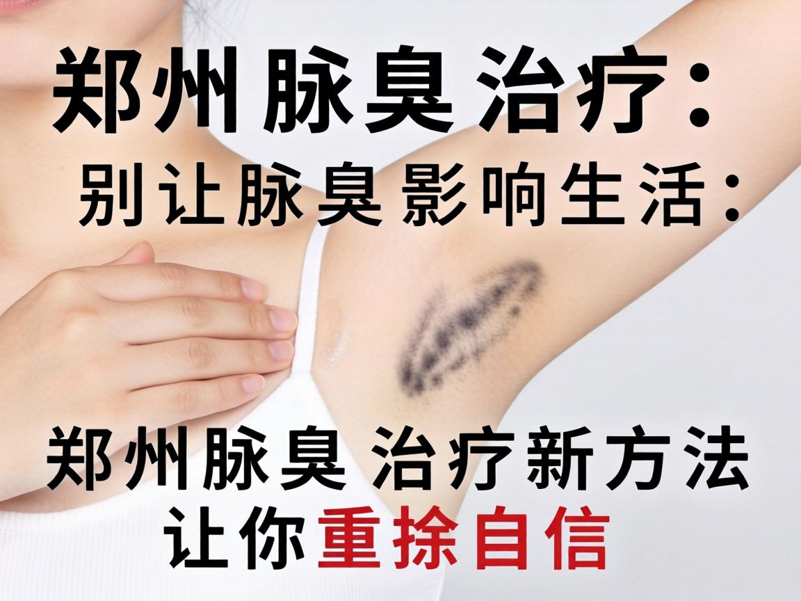 郑州腋臭治疗，别让腋臭影响生活，郑州腋臭治疗新方法让你重拾自信