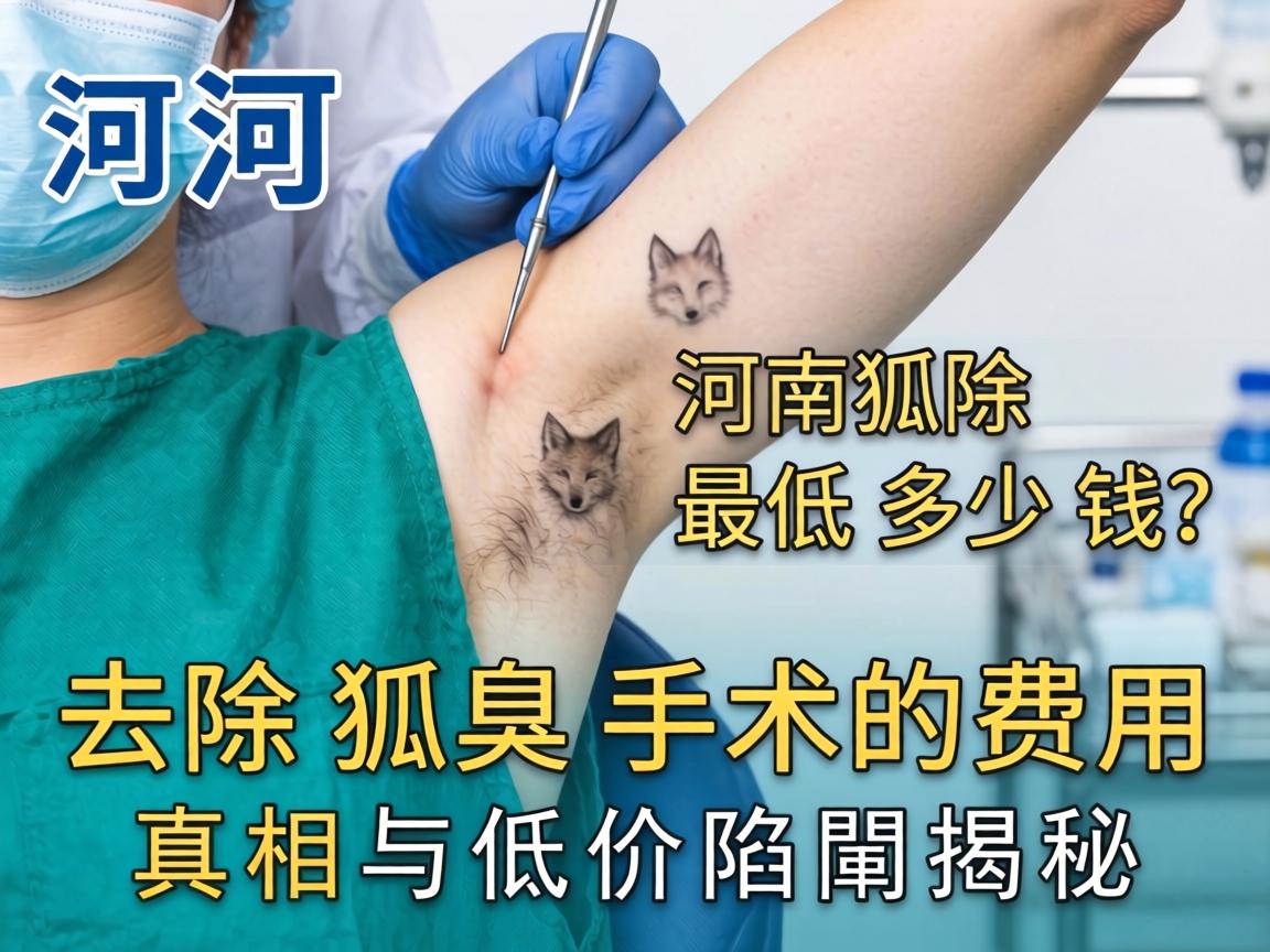 河南去除狐臭手术最低多少钱？去除狐臭手术的费用真相与低价陷阱揭秘