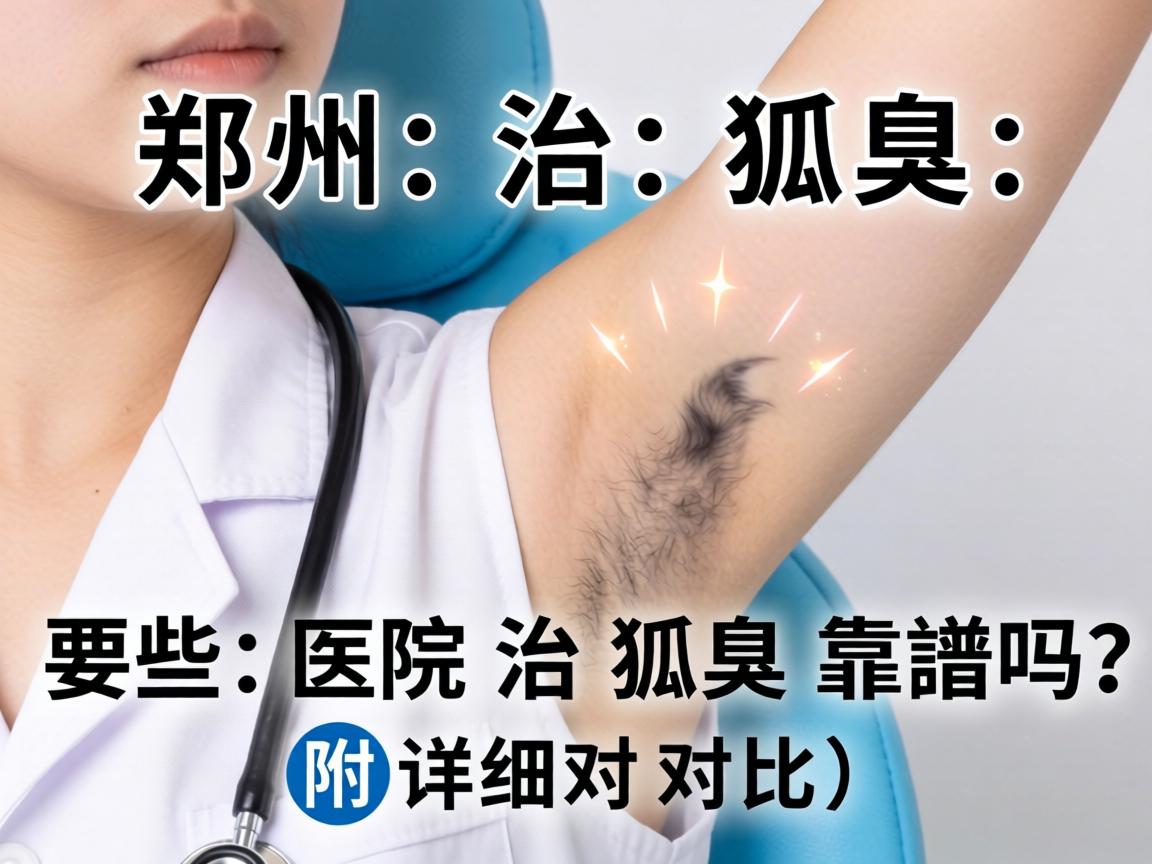 郑州治狐臭，这些医院治狐臭靠谱吗？附详细对比）