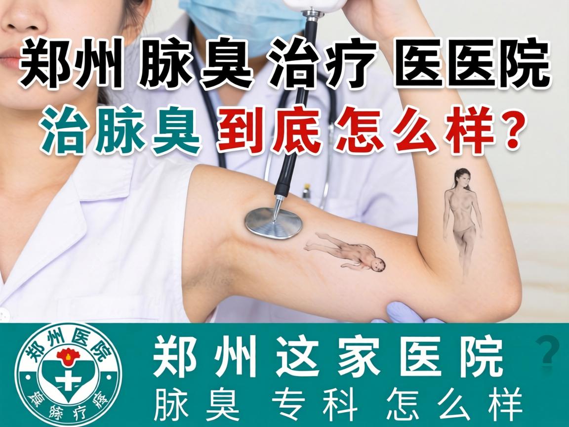 郑州腋臭治疗医院，治腋臭到底怎么样？郑州这家医院腋臭专科怎么样？