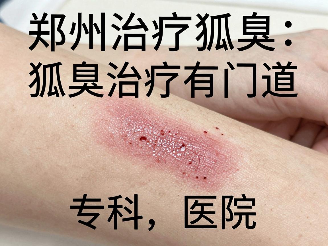 郑州治疗狐臭专科医院，狐臭治疗有门道，专科医院这样选
