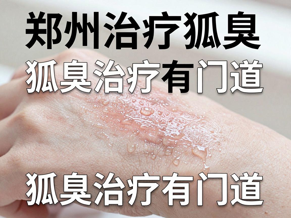 郑州治疗狐臭专科医院，狐臭治疗有门道，专科医院这样选
