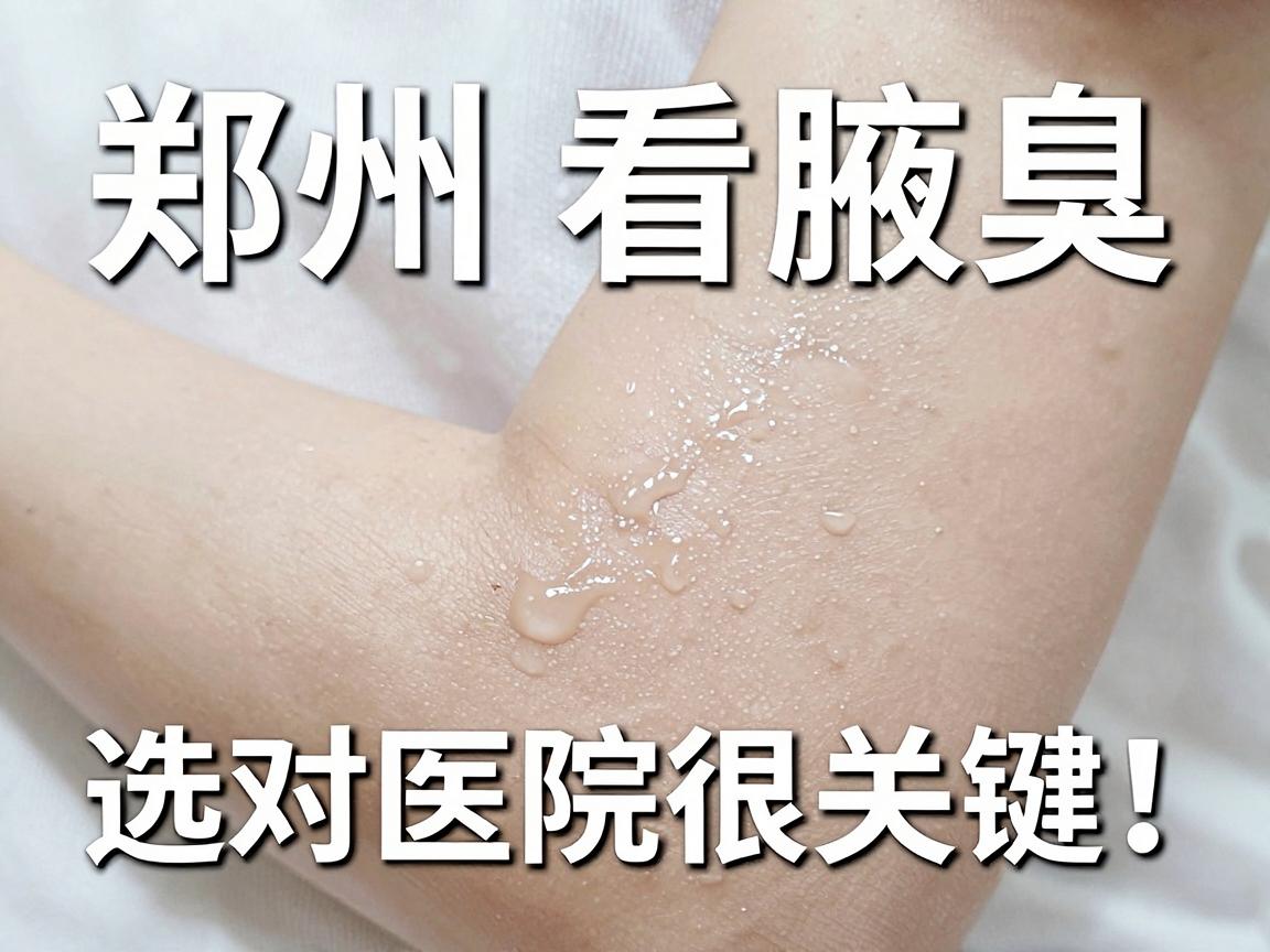 郑州看腋臭，选对医院很关键！郑州腋臭医院怎么选？这份指南请收好
