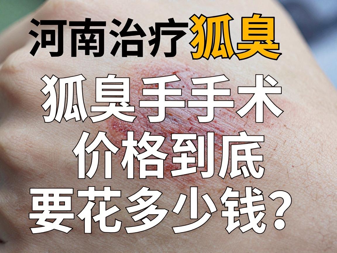 河南治疗狐臭费用真相揭秘，狐臭手术价格到底要花多少钱？