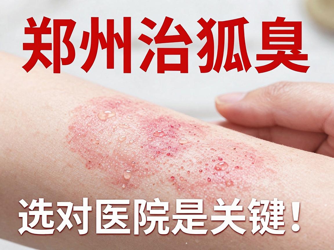 郑州治狐臭，选对医院是关键！这家郑州狐臭医院凭什么成为口碑顶流？