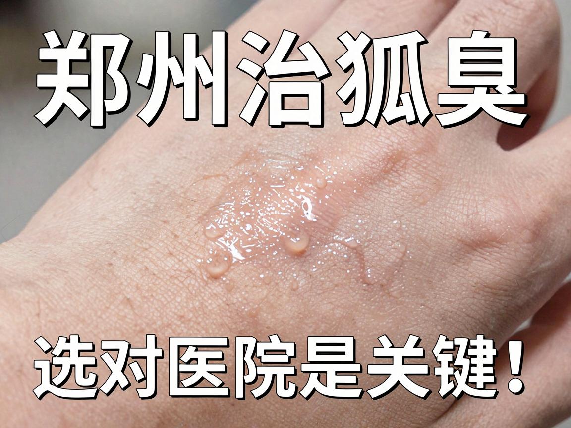 郑州治狐臭，选对医院是关键！这家郑州狐臭医院凭什么成为口碑顶流？