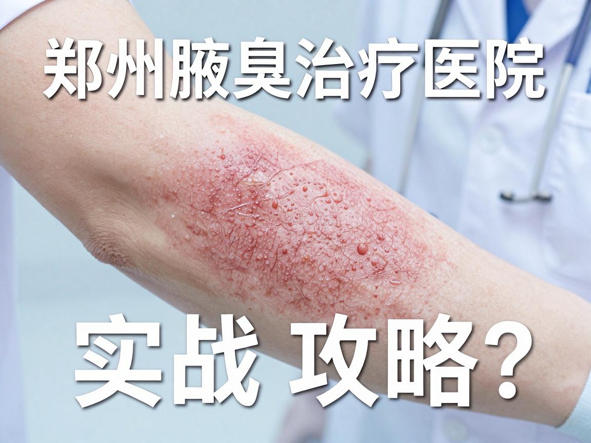 郑州靠谱腋臭医院怎么选？郑州腋臭治疗医院实战攻略