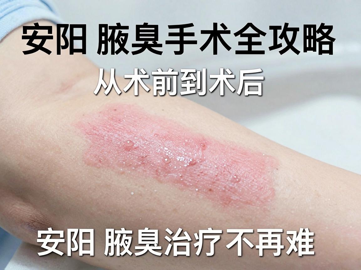安阳腋臭手术全攻略，从术前到术后，安阳腋臭治疗不再难