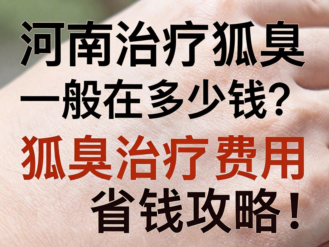 河南治疗狐臭一般在多少钱？深度解析狐臭治疗费用构成与省钱攻略