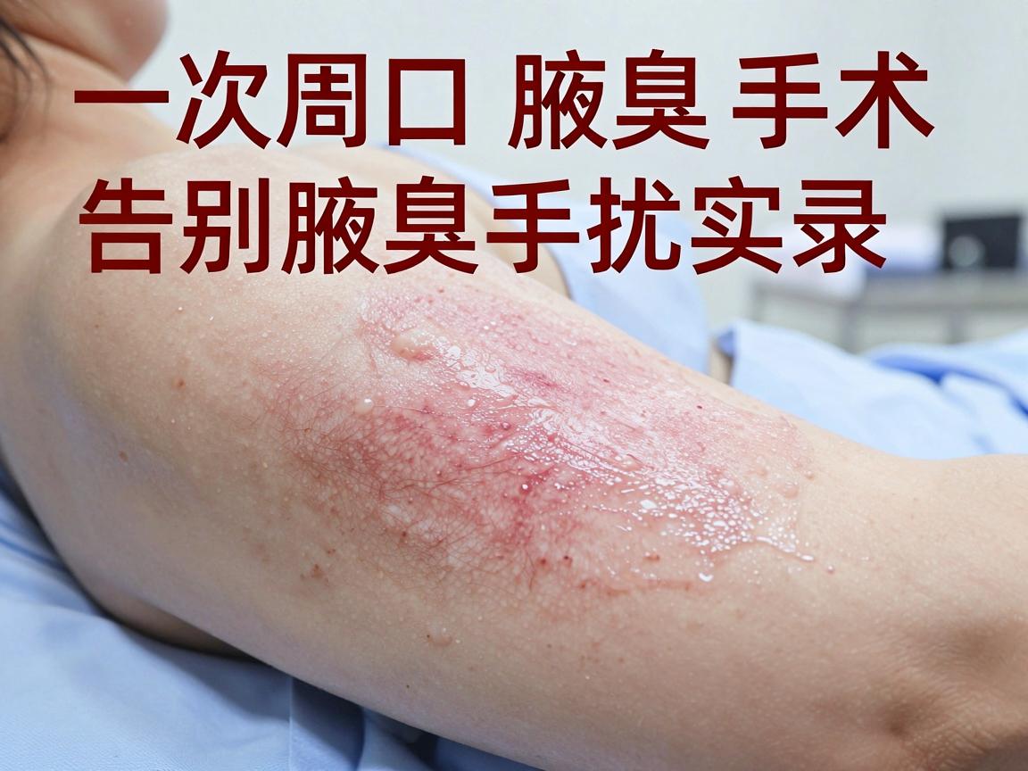 周口腋臭手术实录，一次周口腋臭手术，告别腋臭困扰的全程记录