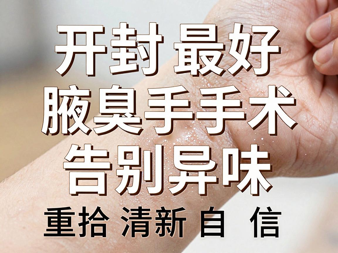 开封最好的腋臭手术，告别异味，重拾清新自信—腋臭手术科普与最新技术解析