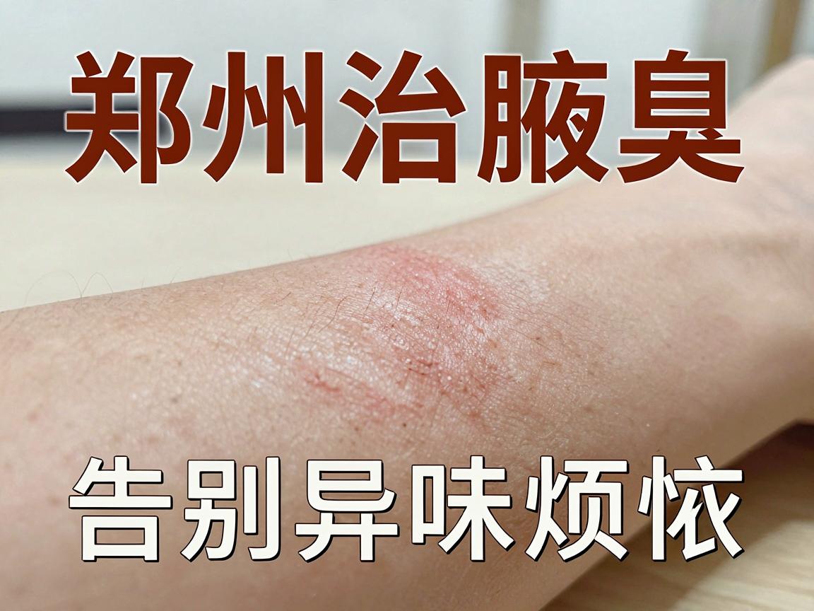 郑州治腋臭，选对医院治腋臭，告别异味烦恼