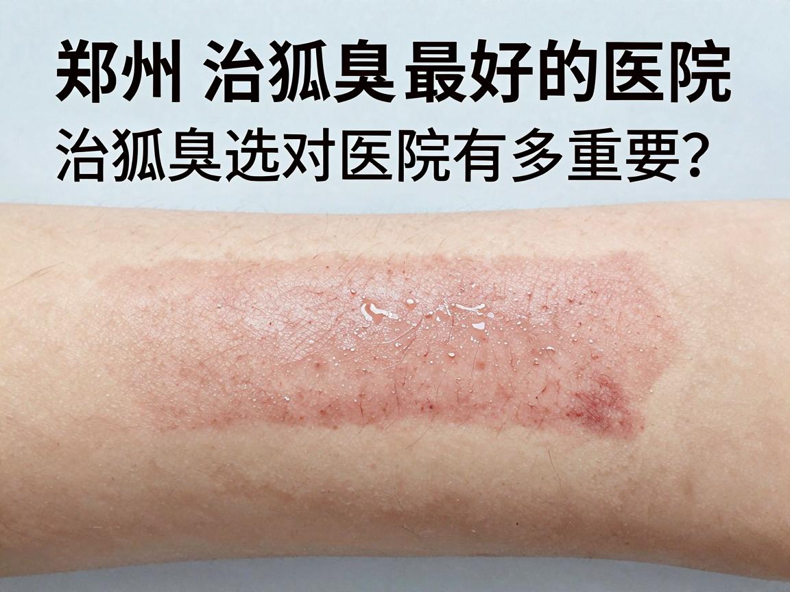 郑州治狐臭最好的医院，治狐臭选对医院有多重要？看完这篇你就懂了
