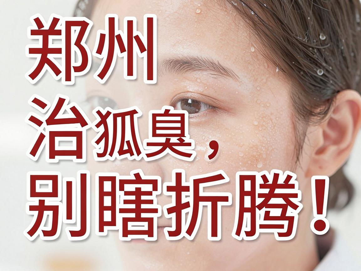 郑州治狐臭别瞎折腾！郑州医院治狐臭，科学辨清真假腋臭才是关键
