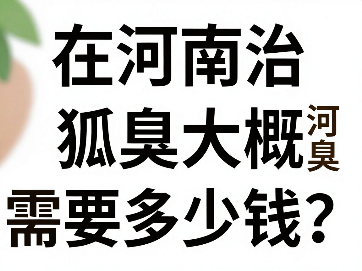 在河南治狐臭大概需要多少钱?一文说清河南治狐臭费用明细 在河南治狐臭大概需要多少钱?一文说清河南治狐臭费用明细