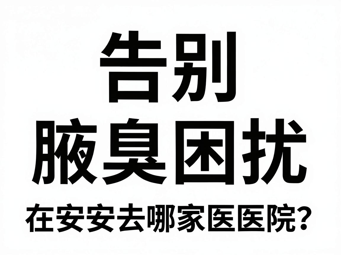 告别腋臭困扰，在安阳去哪家医院？这份安阳医院选择指南请收好